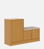 Nervia Shoe Cabinet In Urban Teak Finish