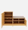 Nervia Shoe Cabinet In Urban Teak Finish