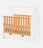 Nest Baby Crib with Mattress In White Finish