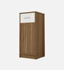 Nest Pedestal in Lyon Teak & White Finish With Drawer