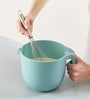Nest Trio Pastel Green Polypropylene (Set of 3) Mixing Bowl