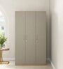 Nester 3 Door Wardrobe In Sebastian Oak & Melamine Finish