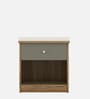 Nester Bed Side Table In Sebastian Oak & Melamine Finish