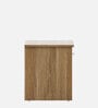 Nester Bed Side Table In Sebastian Oak & Melamine Finish