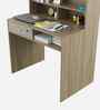 Nester Hutch Desk In Sebastaian Oak & Melamine Finish