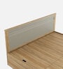 Nester King Sized Bed With Front Pull Out Storage In Sebastian Oak & Melamine Finish