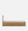 Nester Single Bed With Box Storage In Sebastian Oak & Melamine Finish