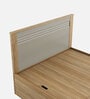 Nester Single Bed With Box Storage In Sebastian Oak & Melamine Finish