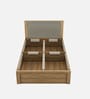 Nester Single Bed With Box Storage In Sebastian Oak & Melamine Finish