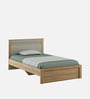 Nester Single Bed Without Storage In Sebastian Oak & Melamine Finish