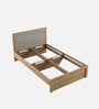 Nester Single Bed Without Storage In Sebastian Oak & Melamine Finish