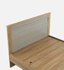 Nester Single Bed Without Storage In Sebastian Oak & Melamine Finish