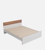 Valancia King Size Bed in Frosty White Finish
