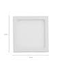 Natural White 6 Watts LED Aluminium Square Panel Light