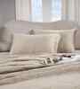 Neutral Microfibre Solid 100 GSM Double Bed Quilt
