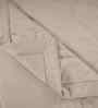 Neutral Microfibre Solid 100 GSM Double Bed Quilt