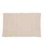 Neutral Solid Cotton 20x31 Inches Anti Skid Bath Mat