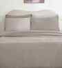 Neutral Solid TC 325 Cotton Polyester Single Bed Bedcover