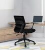 New Boom Breathable Mesh Ergonomic Chair In Black Colour