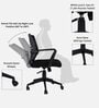 New Boom Breathable Mesh Ergonomic Chair In Black Colour