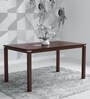 New Delton 6 Seater Dining Table in Burnt Beech Finish