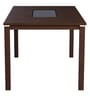 New Delton 6 Seater Dining Table in Burnt Beech Finish