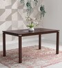 New Delton 6 Seater Dining Table in Burnt Beech Finish