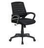 New Desire Medium Back Ergonomic Chair In Black Colour