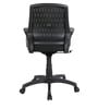 New Desire Medium Back Ergonomic Chair In Black Colour