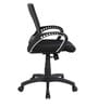 New Desire Medium Back Ergonomic Chair In Black Colour
