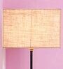 Caracas Beige Jute Solid Lampshade