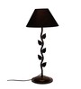 New Era  Black Cotton Leaf Table Lamp