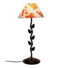 New Era  Multicolor Cotton  Leaf Table Lamp