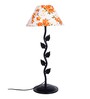 New Era  Multicolor Cotton  Leaf Table Lamp