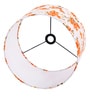Blender Multicolour Cottan Fabric Printed Lampshade