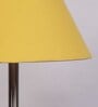 New Era  Yellow Cotton Conical  Designer Steel Floor Lamp For Home Decor