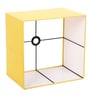 New Era  Yellow Cotton Square Lamp Shade For Home Decor