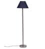 New Era Blue Jute  Conical  Designer Steel Floor Lamp For Home Decor