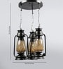 Laura Multicolour Glass Cluster Hanging Light