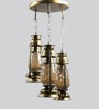 Zion Multicolour Glass Cluster Hanging Light