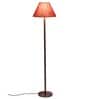 New Era Pink Jute  Conical  Designer Steel Floor Lamp For Home Decor