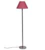 New Era Pink Jute  Conical  Designer Steel Floor Lamp For Home Decor