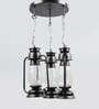 Pixel Transparent Glass Cluster Hanging Light
