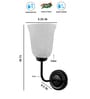 Black Iron Wall Lamp