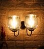 Black Iron Wall Lamp