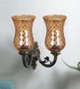 Antique Golden Metal Wall Lamp