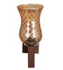 Brown Wooden Wall Lamp