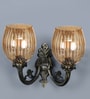 Antique Golden Metal Wall Lamp