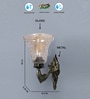 Antique Golden Metal Wall Lamp