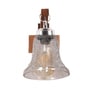 Brown Wooden Wall Lamp